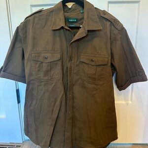 Orvis Classic Fit Tan Shirt